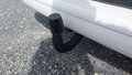 View of trailer tow-bar hitch