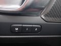View of control buttons for electric seat adjustment