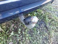 View of trailer tow-bar hitch