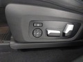 View of control buttons for electric seat adjustment