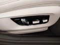 View of control buttons for electric seat adjustment