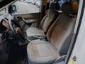 View of front seats