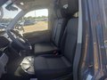 View of front seats