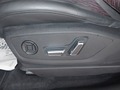 View of control buttons for electric seat adjustment