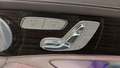View of control buttons for electric seat adjustment