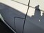 Traces of impact on door edge front left