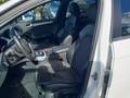 View of front seats
