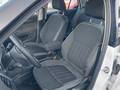View of front seats