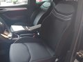 View of front seats