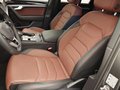 View of front seats