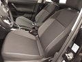 View of front seats
