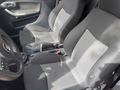 View of front seats