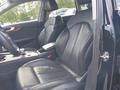 View of front seats
