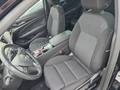 View of front seats