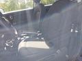 View of front seats