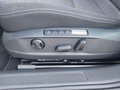 View of control buttons for electric seat adjustment