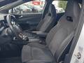 View of front seats