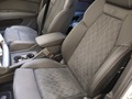 View of front seats