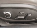 View of control buttons for electric seat adjustment