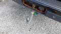 View of trailer tow-bar hitch