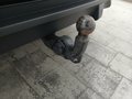 View of trailer tow-bar hitch