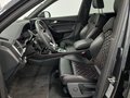 View of front seats
