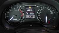 View of instrument panel