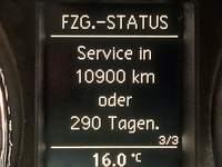 Vehicle status