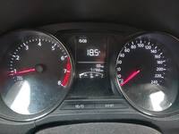 View of instrument panel