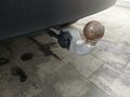 View of trailer tow-bar hitch