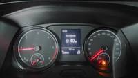 View of instrument panel