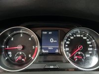 View of instrument panel