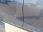 Traces of impact on door edge front left