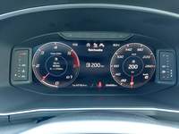 View of instrument panel