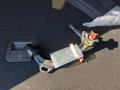 View of trailer tow-bar hitch