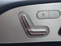 View of control buttons for electric seat adjustment