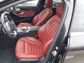 View of front seats