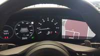 View of instrument panel