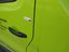 Traces of impact on door edge front left
