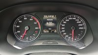 View of instrument panel