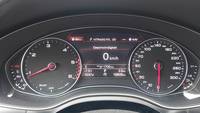 View of instrument panel