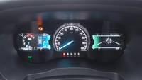 View of instrument panel