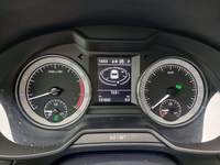 View of instrument panel