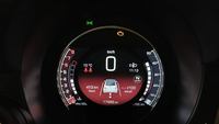 View of instrument panel