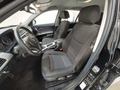 View of front seats