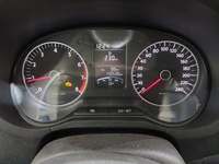 View of instrument panel