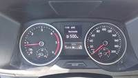 View of instrument panel