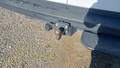View of trailer tow-bar hitch