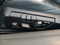 View of control buttons for electric seat adjustment