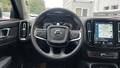 View of steering wheel